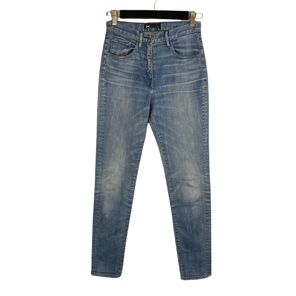 3x1 NYC High Rise Skinny Jeans - Picture 2 of 13